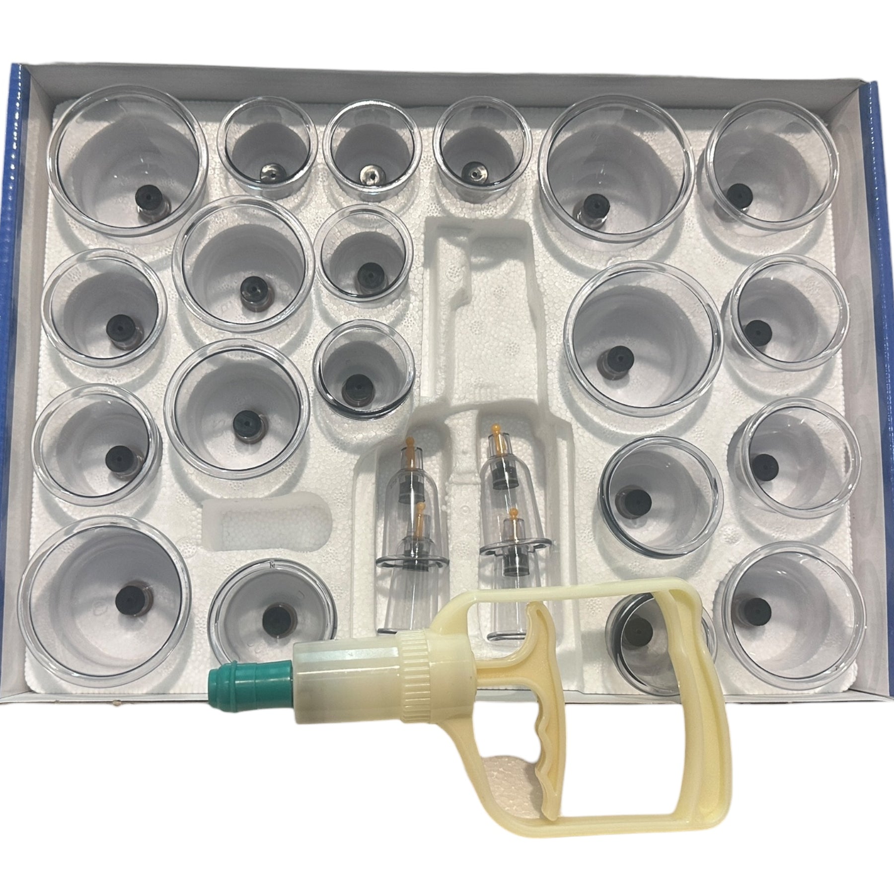 SET VENTOSAS ACRÍLICO 24 UNIDADES