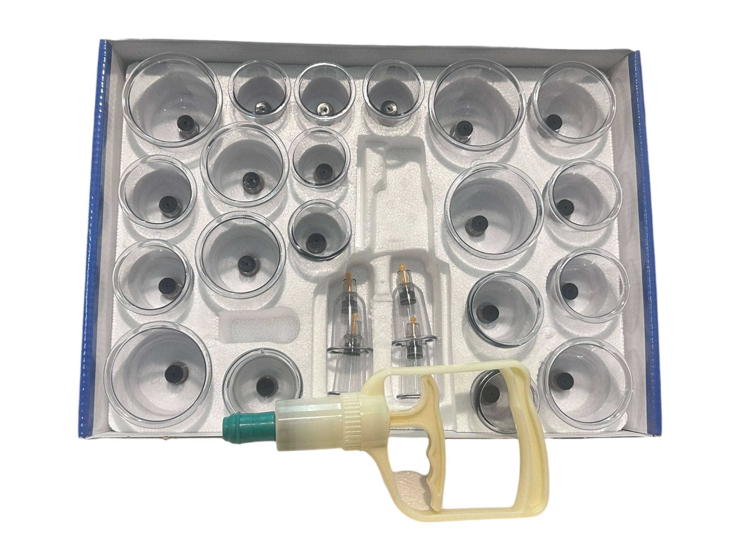 SET VENTOSAS ACRÍLICO 24 UNIDADES