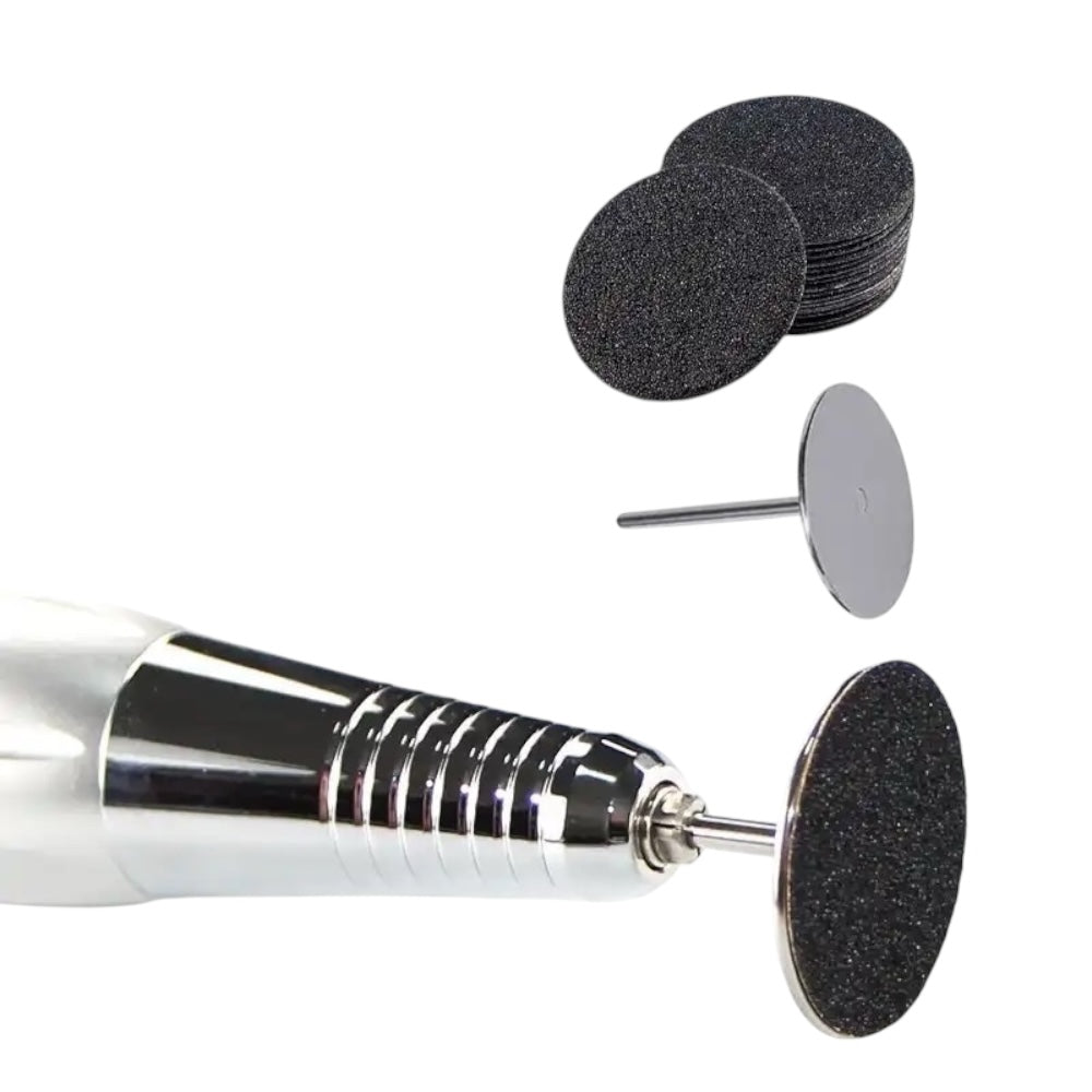 PORTA DISCO ADHESIVO 2,5 CM.