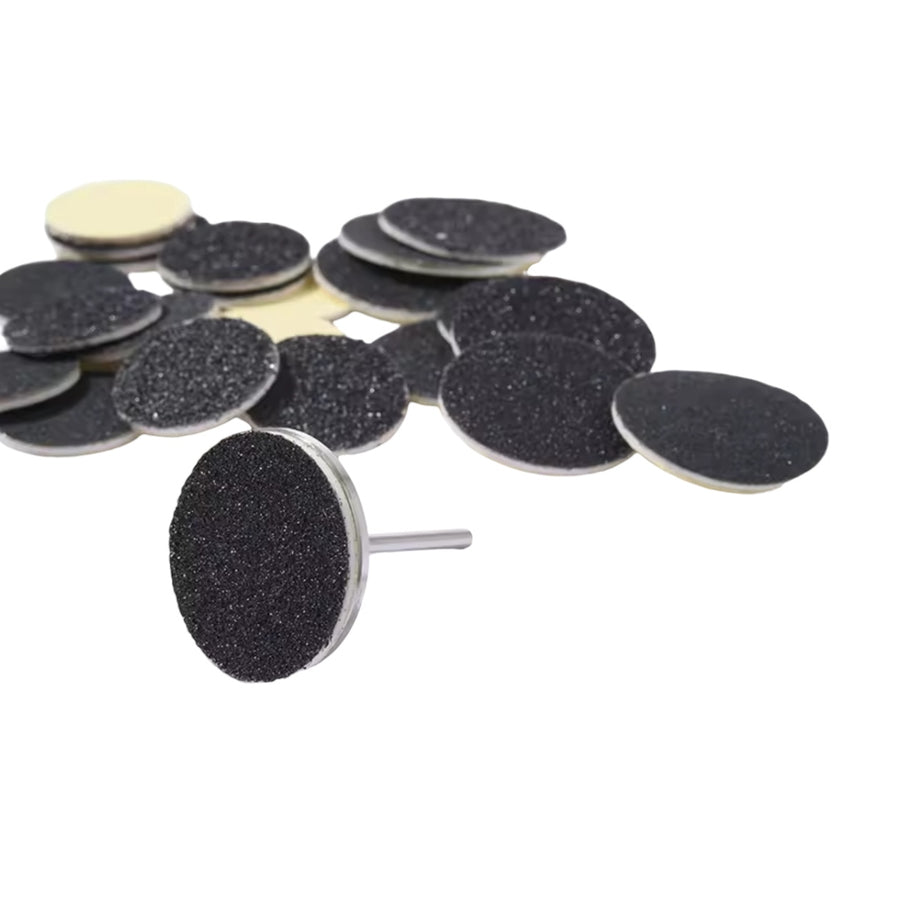 DISCO LIJA ADHESIVO 2,5 CM. GRANO GRUESO