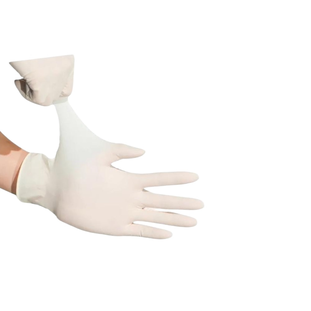 GUANTES DE PROCEDIMIENTO LÁTEX TALLA L