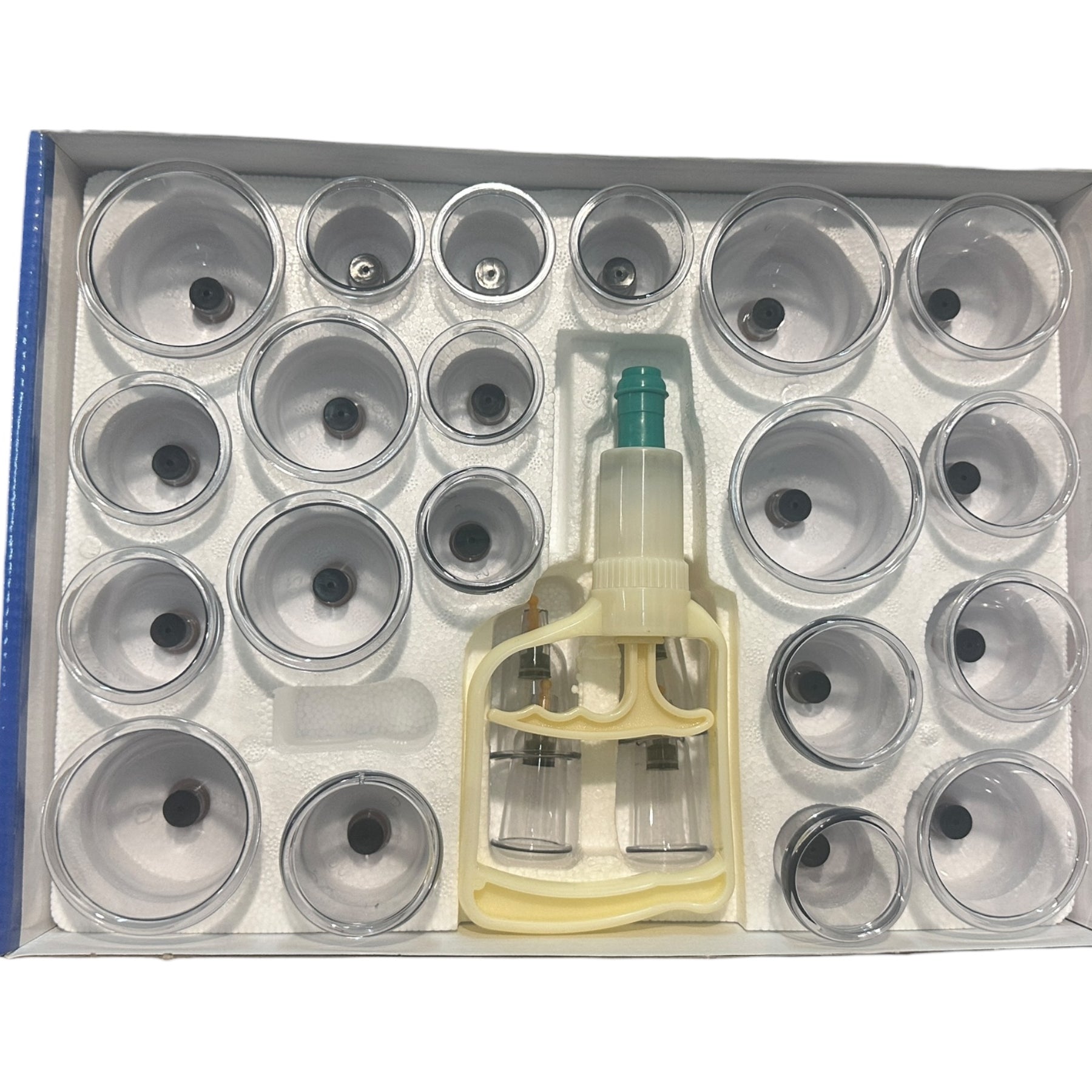 SET VENTOSAS ACRÍLICO 24 UNIDADES