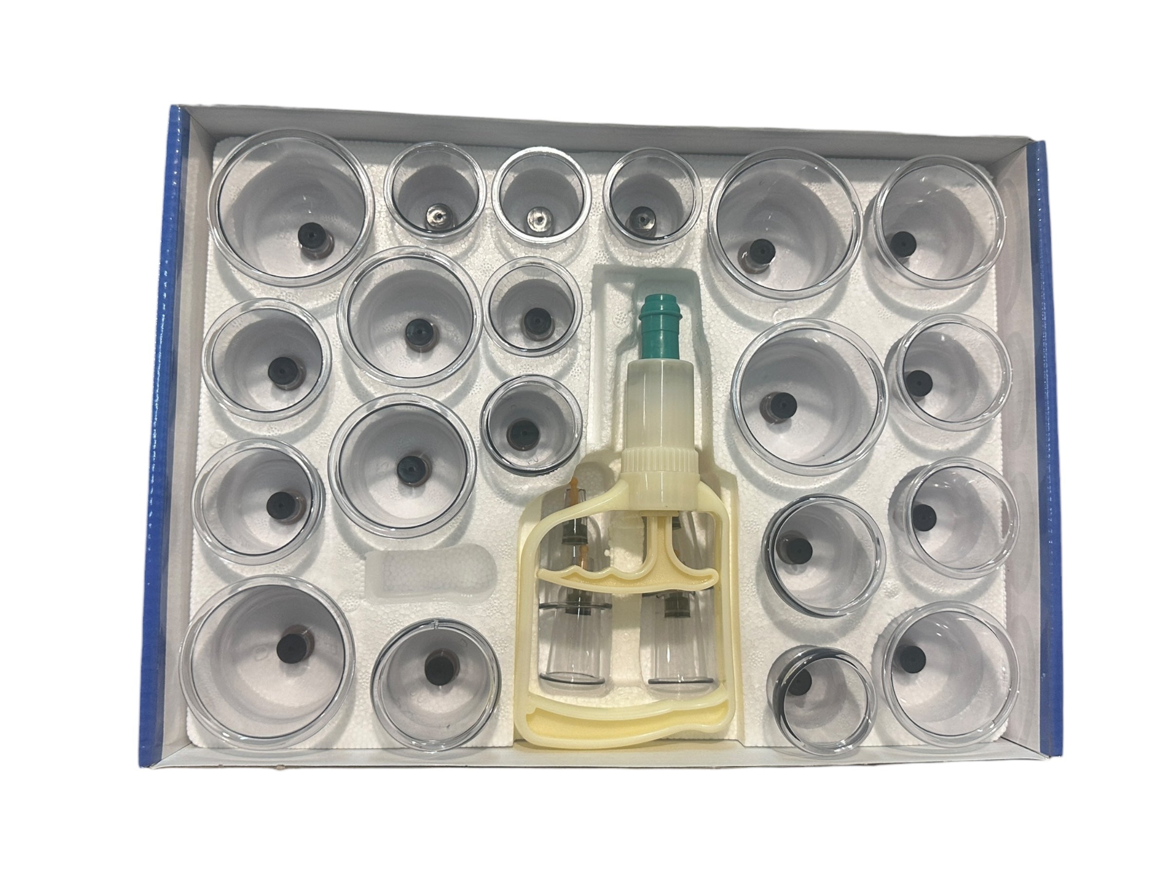 SET VENTOSAS ACRÍLICO 24 UNIDADES