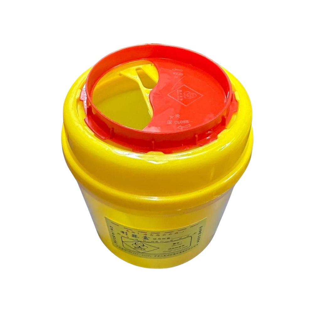 CAJA DESECHOS MATERIAL CORTOPUNZANTE 1 LITRO