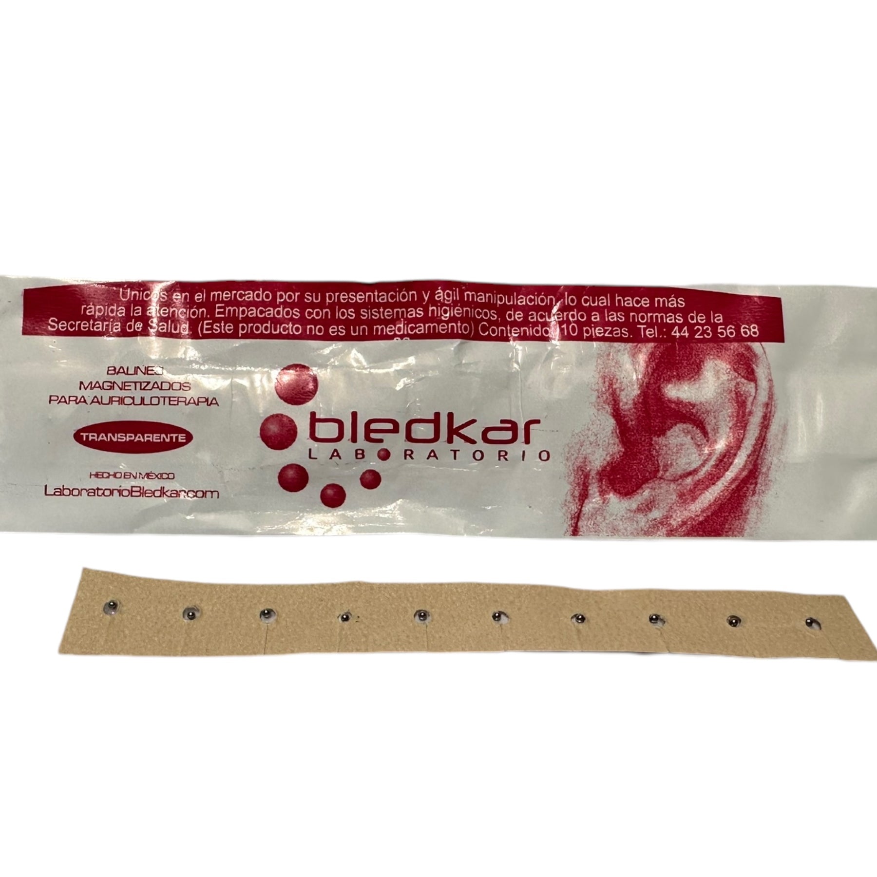 BALINES MAGNETIZADOS PARA AURICULOTERAPIA BLEDKAR
