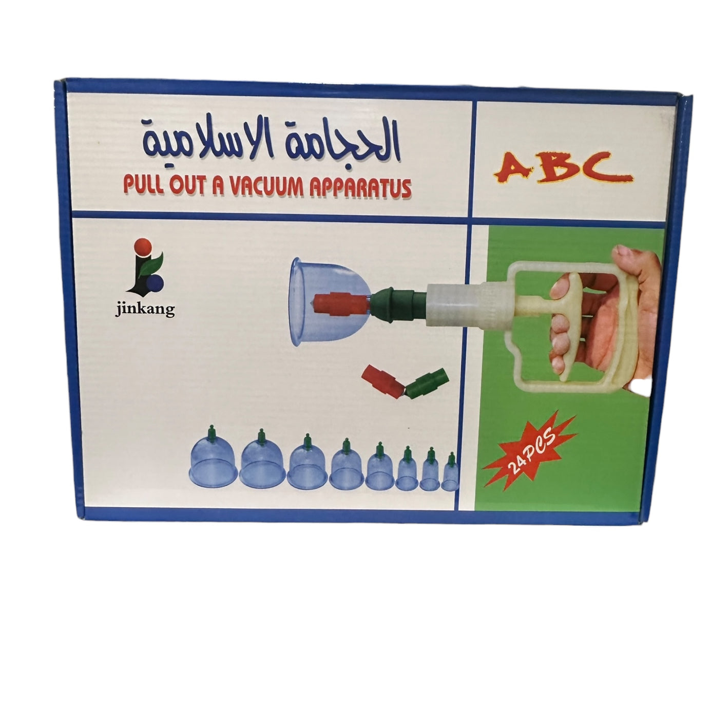 SET VENTOSAS ACRÍLICO 24 UNIDADES