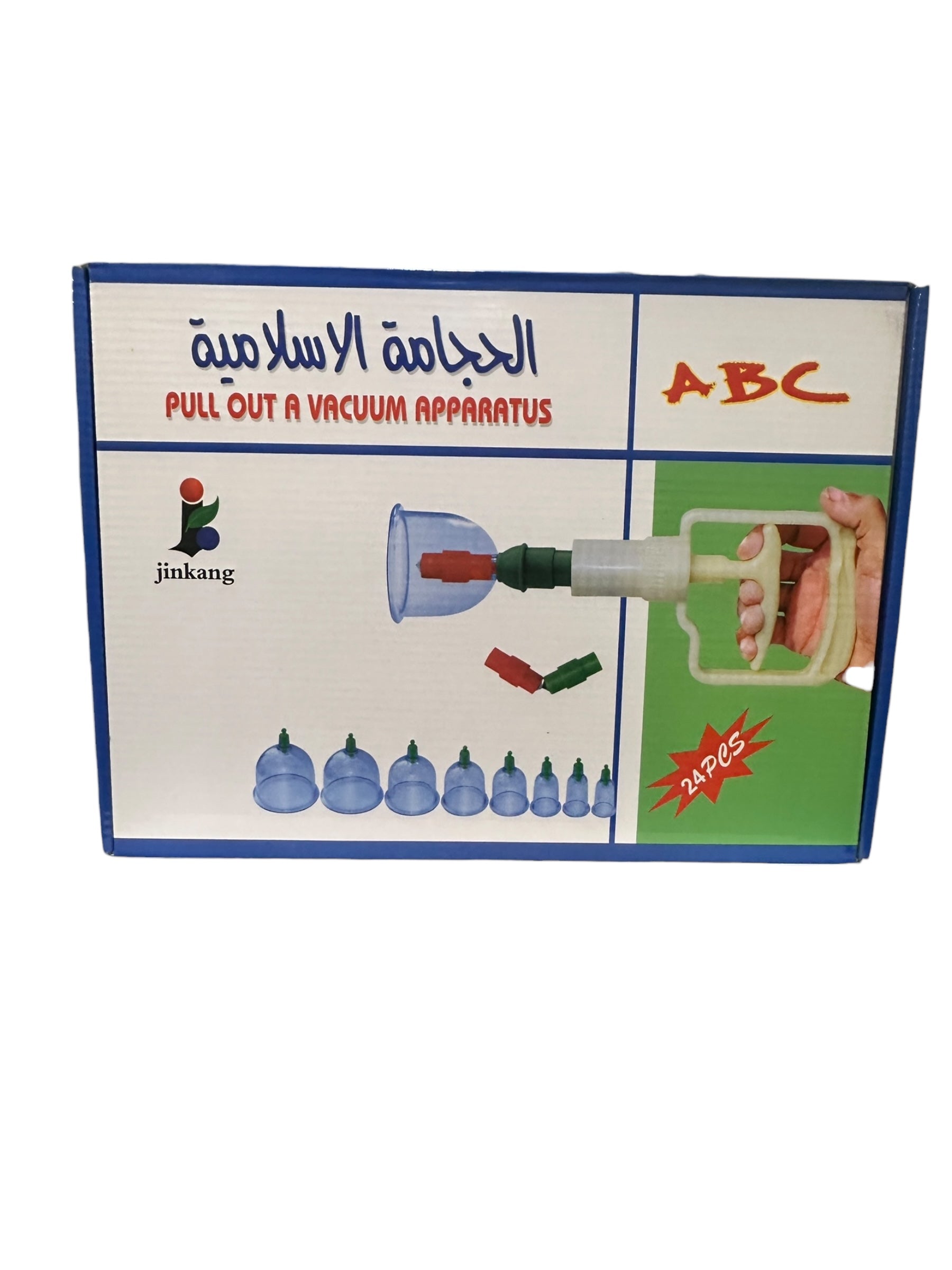 SET VENTOSAS ACRÍLICO 24 UNIDADES