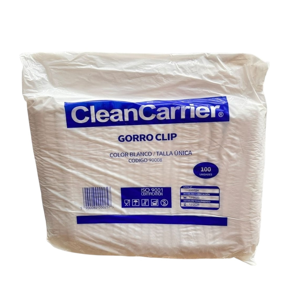 GORRO MÉDICO DESECHABLE 100 UNIDADES