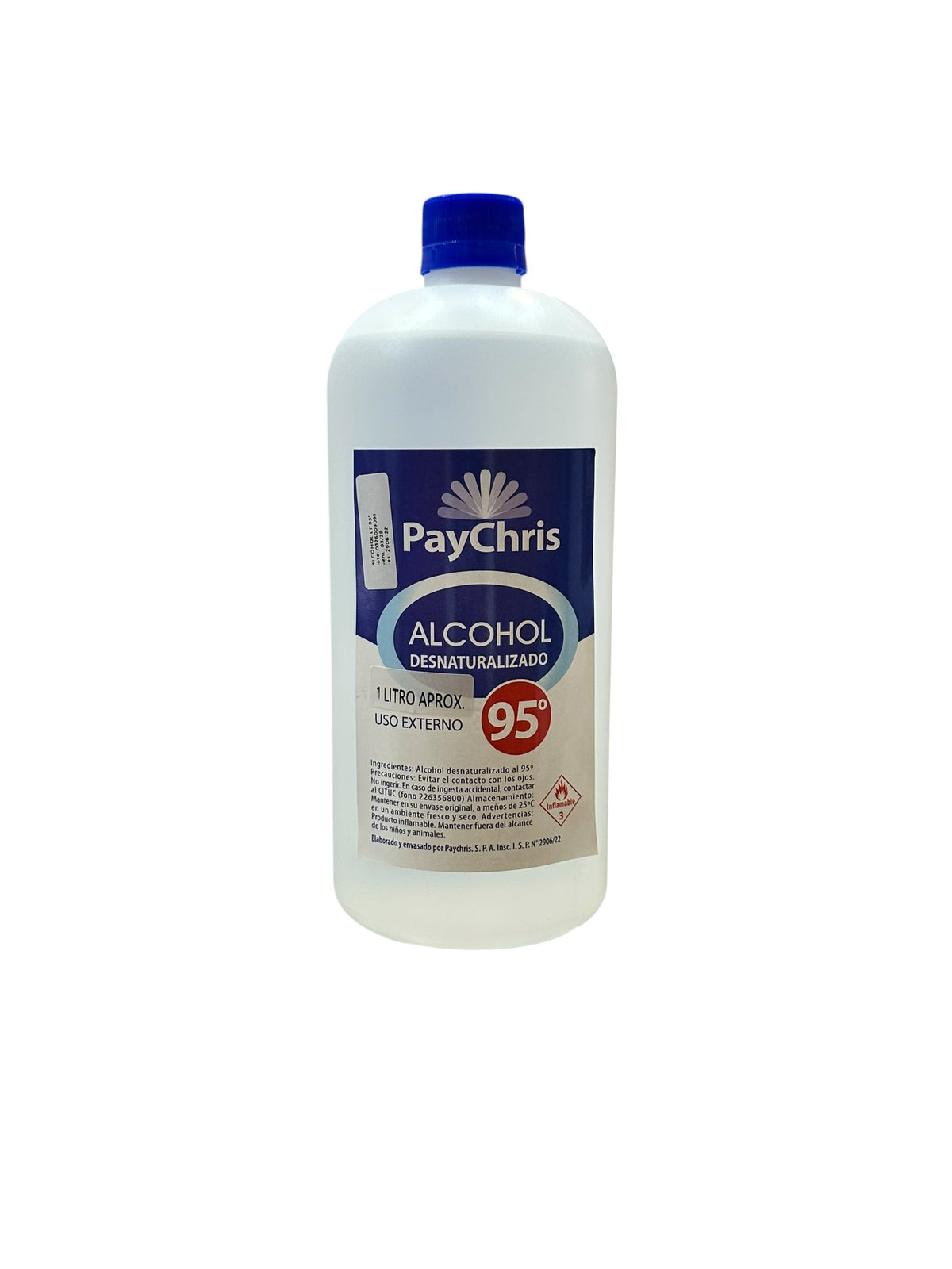 ALCOHOL 95% LITRO