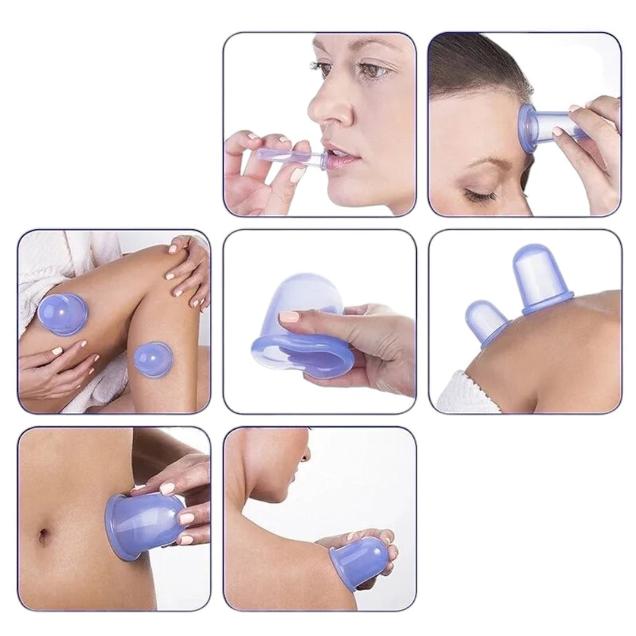 SET VENTOSAS DE SILICONA CUELLO Y CARA