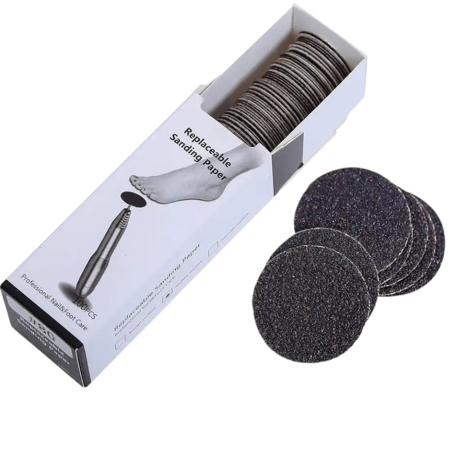 DISCO DE LIJAS ADHESIVOS 2.5 CM GRANO GRUESO