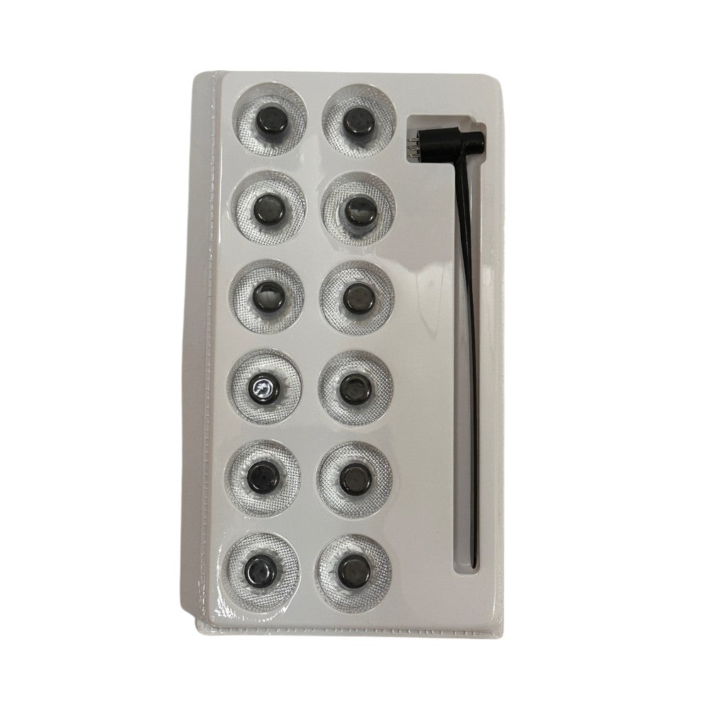 MARTILLO DE 7 PUNTAS CON 12 CABEZALES DE RECAMBIO HUAN QIU