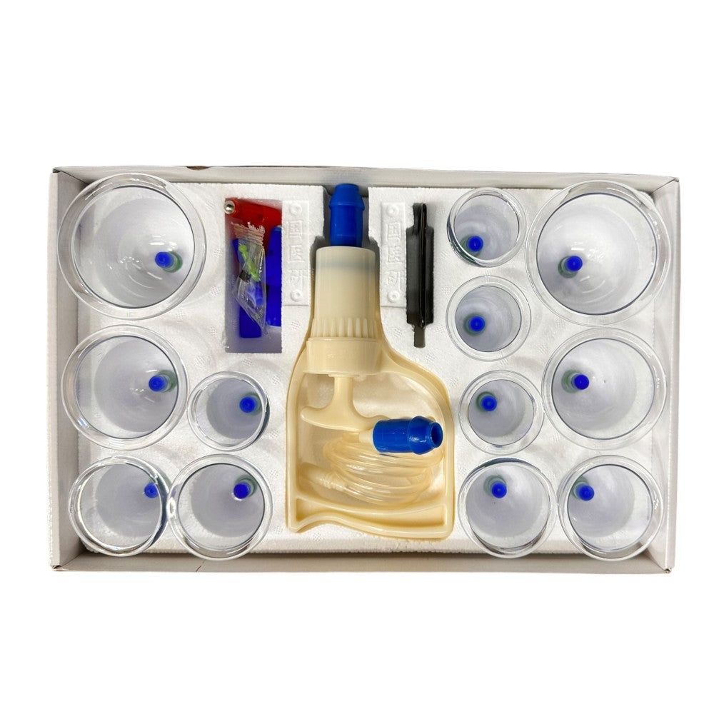 SET DE VENTOSAS DE ACRÍLICO 12 UNIDADES