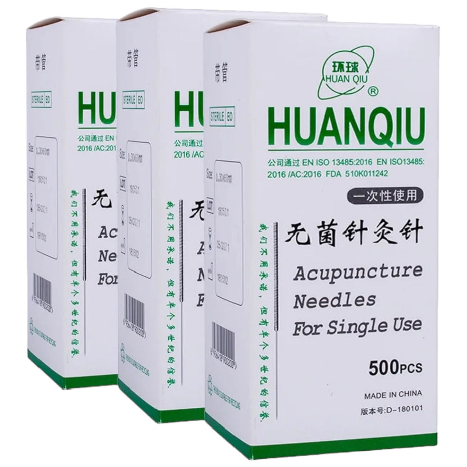 AGUJA ACUPUNTURA 500 UNIDADES