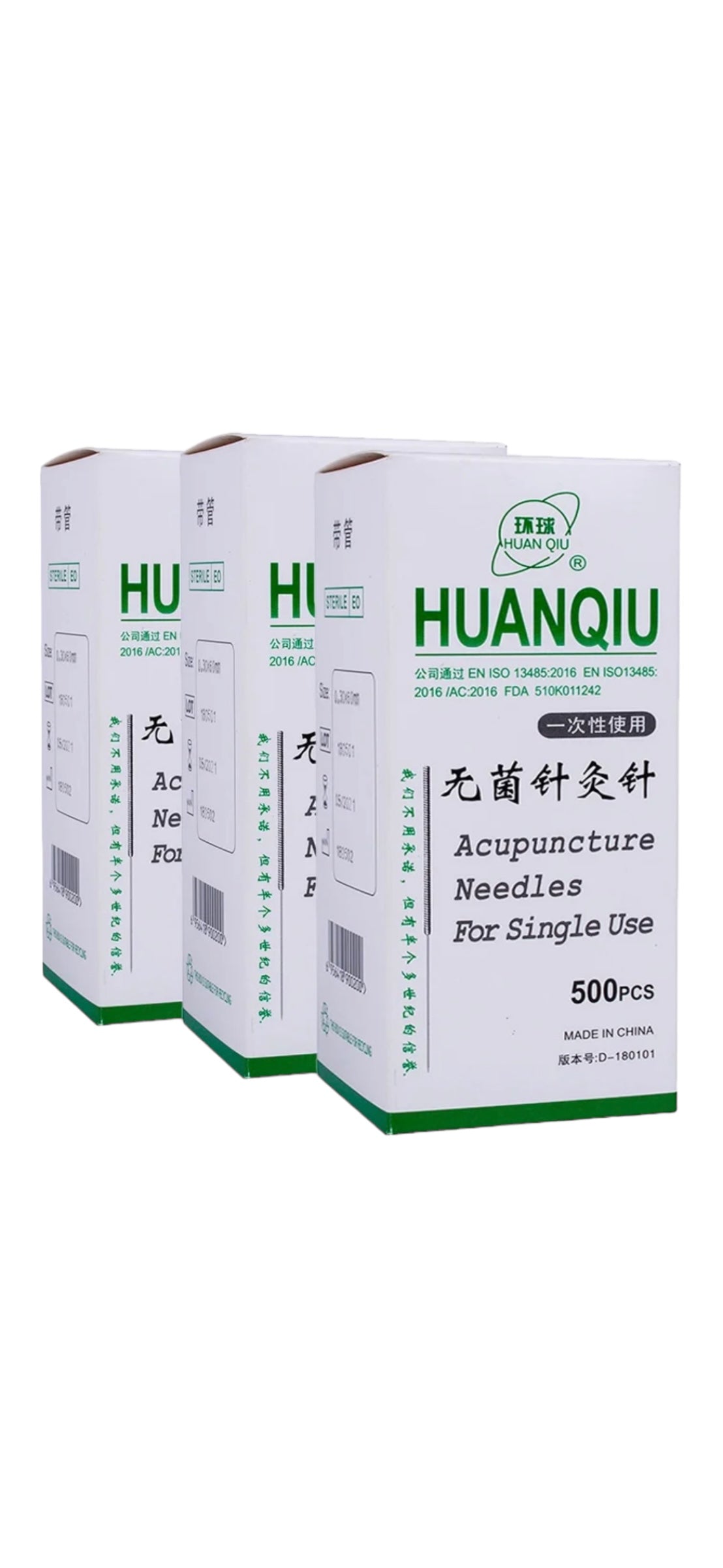 AGUJA ACUPUNTURA 500 UNIDADES