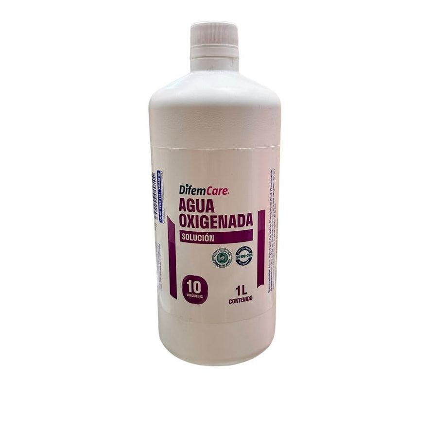 AGUA OXIGENADA SOLUCIÓN 10 VOLÚMENES LITRO